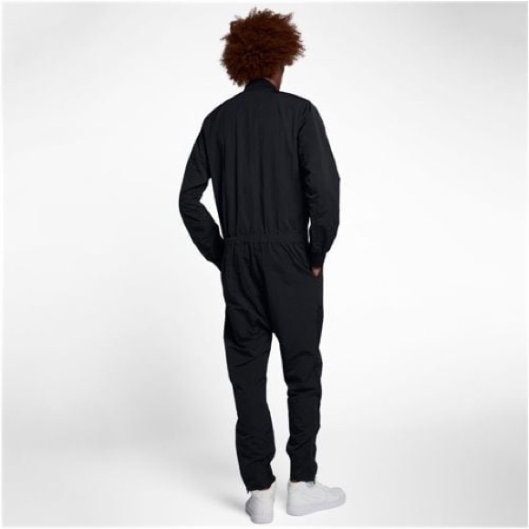 J1928 Nike Sportswear Tech Jumpsuit Mens Black - Picture 2 of 8